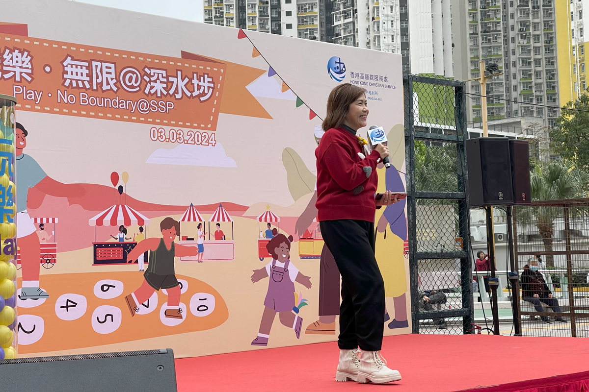  本處總幹事翟冬青女士致歡迎辭。